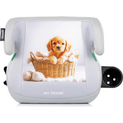 Chipolino Go Boost Puppy Κάθισμα Αυτοκινήτου Booster i-Size ISOfix Grey