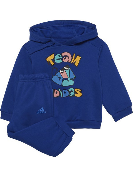 Adidas Βρεφικό Σετ Φόρμας Χειμωνιάτικο Royal Blue HF1973