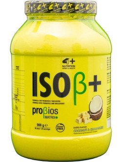 4+ Nutrition ISOβ+ Coconut Chocowhite Πρωτεΐνη Ορού Γάλακτος Χωρίς Γλουτένη 900gr