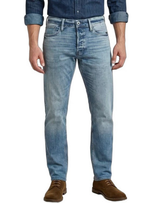 G-Star RAW Ανδρικό Τζιν Παντελόνι Ελαστικό Slim Εφαρμογή Γαλάζιο D28534-E205-J36163