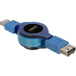 DeLOCK 82649 Καλώδιο USB-A Male 3.0 to USB-A Female 1m Blue