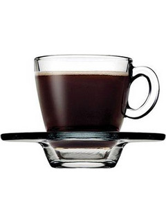Espiel Σετ Φλιτζάνια Espresso Γυάλινα Διαφανή 72ml 6τμχ ES-SP95756G6