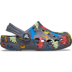 Crocs Toddler Baya Clog Παιδικά Παπούτσια Θαλάσσης για Αγόρι Ανατομικά Ανθρακί 209729-1T9