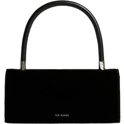 Ted Baker Γυναικείο Τσαντάκι Χειρός Δερμάτινο Μαύρο 285603