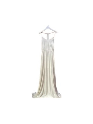 MY Tiffany Wearables Maxi Καλοκαιρινό Καθημερινό Φόρεμα Λευκό S16T3152