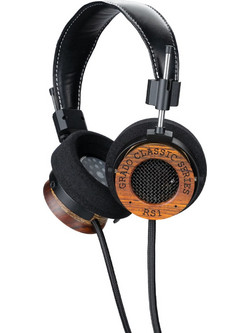 Grado Classic RS1 Ενσύρματα Ακουστικά Studio On Ear Μαύρα Καφέ