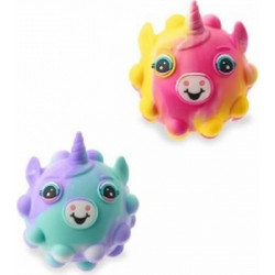 Trendhaus Rainbow Power Pop & Jump Squishy Μονόκερος Διάφορα Χρώματα