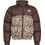 Adidas Παιδικό Μπουφάν Χειμωνιάτικο Puffer Μπεζ Καφέ KQ6169