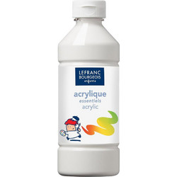 Lefranc & Bourgeois White Ακρυλικό Χρώμα Ζωγραφικής 500ml