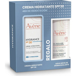 Avene Hydrance Moisturizing Facial Cream SPF30 40ml + Micellar Water 100ml