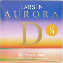 Larsen Strings Aurora Χορδή Τσέλου D Medium Tension 1/4