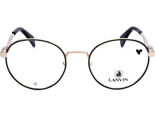 Lanvin LNV2124 715 Γυναικείος Σκελετός Γυαλιών Οράσεως Μεταλλικός Ασημί Μαύρος
