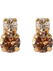 Caroline Svedbom Leah Gold ReC Topaz Combo Σκουλαρίκια