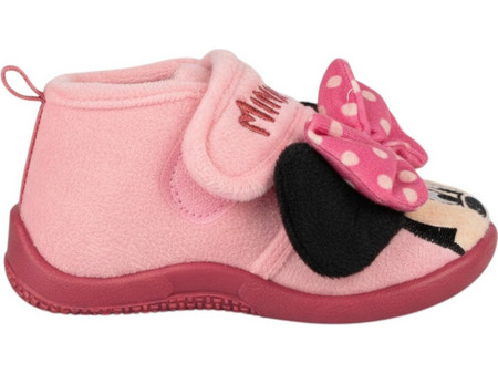 Cerda Minnie Mouse Χειμερινές Παιδικές Παντόφλες Μποτάκια για Κορίτσι Ροζ 2300007403