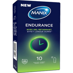 Manix Endurance Προφυλακτικά με Επιβραδυντικό 10τμχ