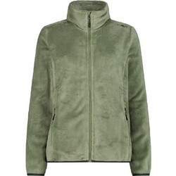 CMP Γυναικεία Ζακέτα Fleece Μακριά με Φερμουάρ Χακί 38P1536-E624