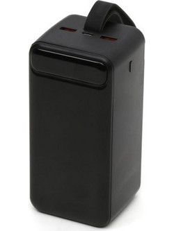 Platinet Power Bank 50000mAh 20W με 2 Θύρες USB-A & Θύρα USB-C Quick Charge 3.0 & Power Delivery Black