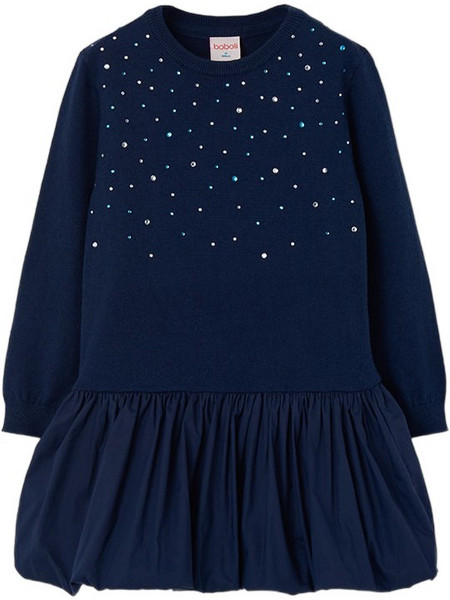 Boboli Παιδικό Φόρεμα Navy Μπλε 764085-2440