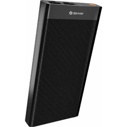 Denver PQC-10008 Power Bank 10000mAh 22.5W με 2 Θύρες USB-A & 2 Θύρες USB-C Power Delivery Black