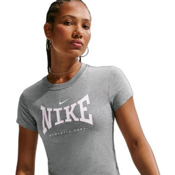 Nike Sportswear Γυναικείο Αθλητικό T-Shirt Γκρι IR8967-063