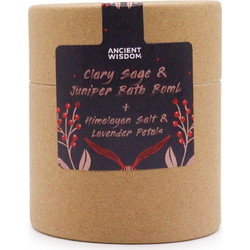 Ancient Wisdom Clary Sage & Jasmine Bath Bomb 140gr