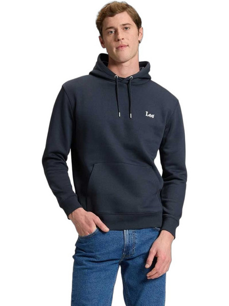 Lee Ανδρικό Φούτερ με Κουκούλα & Τσέπες Navy Μπλε 112386285