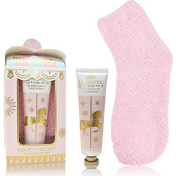 Accentra Romantic Dreams Foot Tea Rose & Velvet Shower Gel 30ml + Cosy Socks