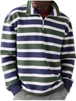 Levi's Ανδρικό Φούτερ Navy Μπλε Πράσινο 0083X-0001