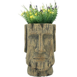 Inart Κασπώ Πρόσωπο Πήλινο 20x17x26cm 3-70-216-0107