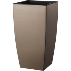 Plastona Tetra Κασπώ Δαπέδου Πλαστικό Καφέ 36x36x66cm 10.07.0606