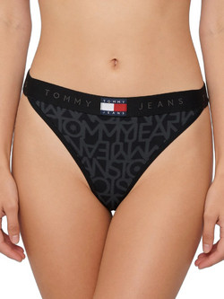 Tommy Jeans Bikini Slip Μαύρο UW0UW06587-0GL