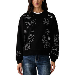 DKNY Γυναικείο Φούτερ Μαύρο DJ6T1840