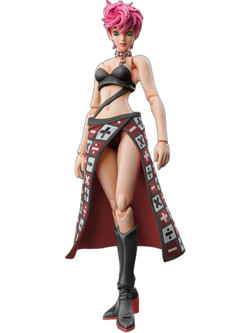 Medicos Entertainment JoJo's Bizarre Adventure Part 5 Super Action Statue Trish Una Black Ver. Φιγούρα 15cm