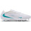 Nike Phantom 6 Low Pro AG HQ2317-100 Ποδοσφαιρικά Παπούτσια με Τάπες και Καλτσάκι Λευκά Τιρκουάζ