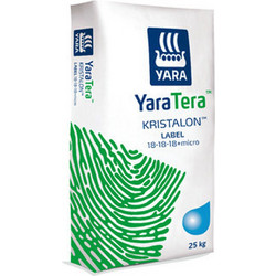 Yara Kristalon Κρυσταλλικό Υδατοδιαλυτό Λίπασμα 18-18-18 25kg