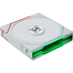 Lian Li Uni Fan TL Flex Reverse Blade Case Fan 120mm ARGB με Σύνδεση 3-Pin 4-Pin PWM White