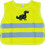 Amio Dinosaur Αμάνικο Παιδικό Μπουφάν Χειμωνιάτικο Softshell Κίτρινο 03936