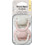 Tommee Tippee Newborn Girl Ορθοδοντικές Πιπίλες Σιλικόνης 0-2m Λευκή Ροζ 2τμχ