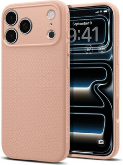 Spigen Liquid Air Back Cover Rose Titanium (iPhone 18 Pro Max / 17 Pro Max)