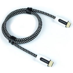 Norstone Καλώδιο HDMI 2.1 Braided HDMI Male to HDMI Male 2m Black White NORJURHDM8K2