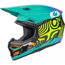 Oneal 3SRS Nova V.27 Mint Green Multicolor Κράνος Μηχανής Motocross