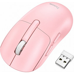 Hoco DI88 Ασύρματο Bluetooth Ποντίκι Pink
