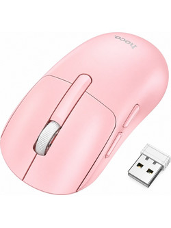 Hoco DI88 Ασύρματο Bluetooth Ποντίκι Pink