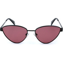 Polaroid Eyewear PLD6071/S/X 807 Γυναικεία Γυαλιά Ηλίου Cat Eye Μεταλλικά Μαύρα με Ροζ Φακό