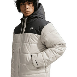 Nike Ανδρικό Μπουφάν Χειμωνιάτικο Puffer Μπεζ IO4895-104