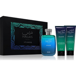 Rasasi Hawas Atlantis Eau de Parfum 100ml + Shower Gel 100ml + Face & Beard Wash 100ml