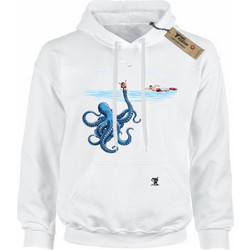 Takeposition Sea Trap Παιδικό Φούτερ με Κουκούλα Λευκό 811-1658