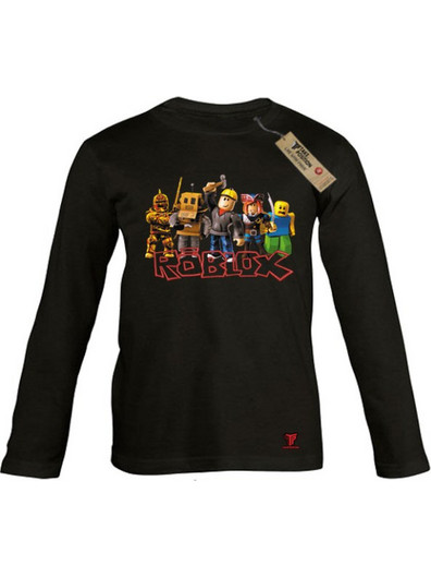 Takeposition Roblox Παιδικό T-Shirt Μακρυμάνικο Μαύρο 214-814-4707