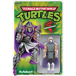 Super7 Teenage Mutant Ninja Turtles ReAction+ Wave 01 Shredder 10cm