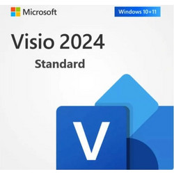 Microsoft Visio Standard 2024 Visio Standard 2024 Πολύγλωσσο Συμβατό με Windows για 1 Χρήστη (Ηλεκτρονική Άδεια)